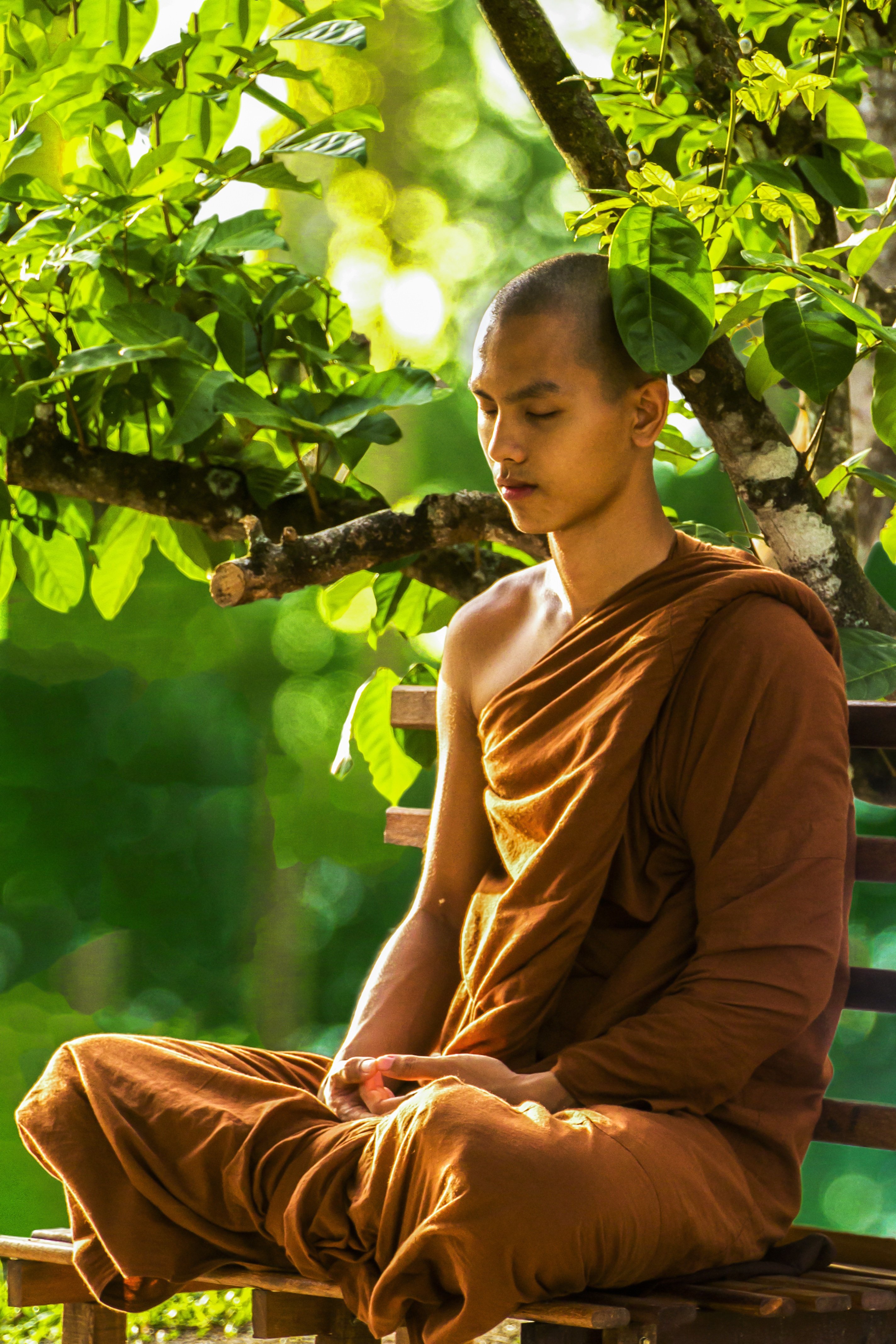 Mindful calm scene